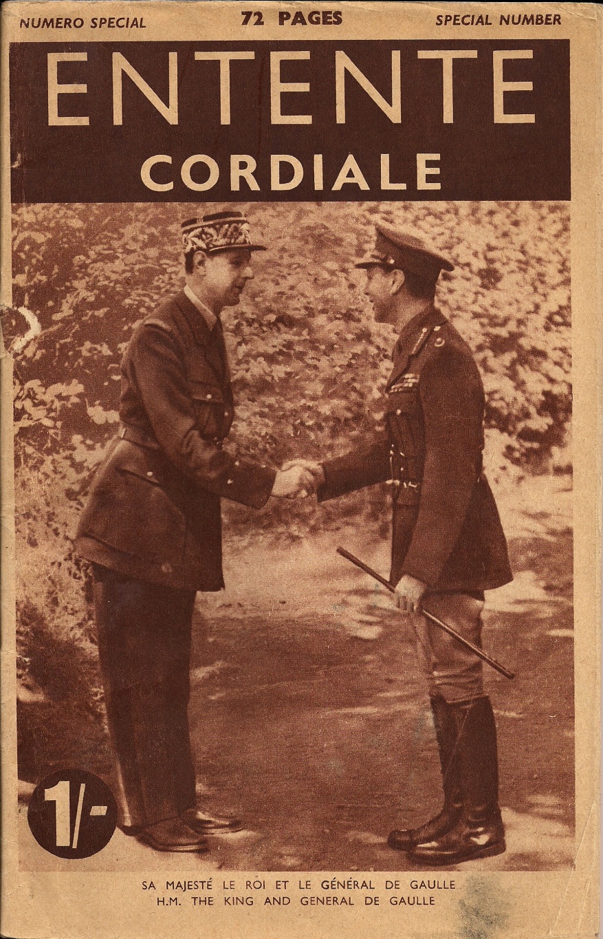 Entente Cordiale 1941 Fondation De La France Libre